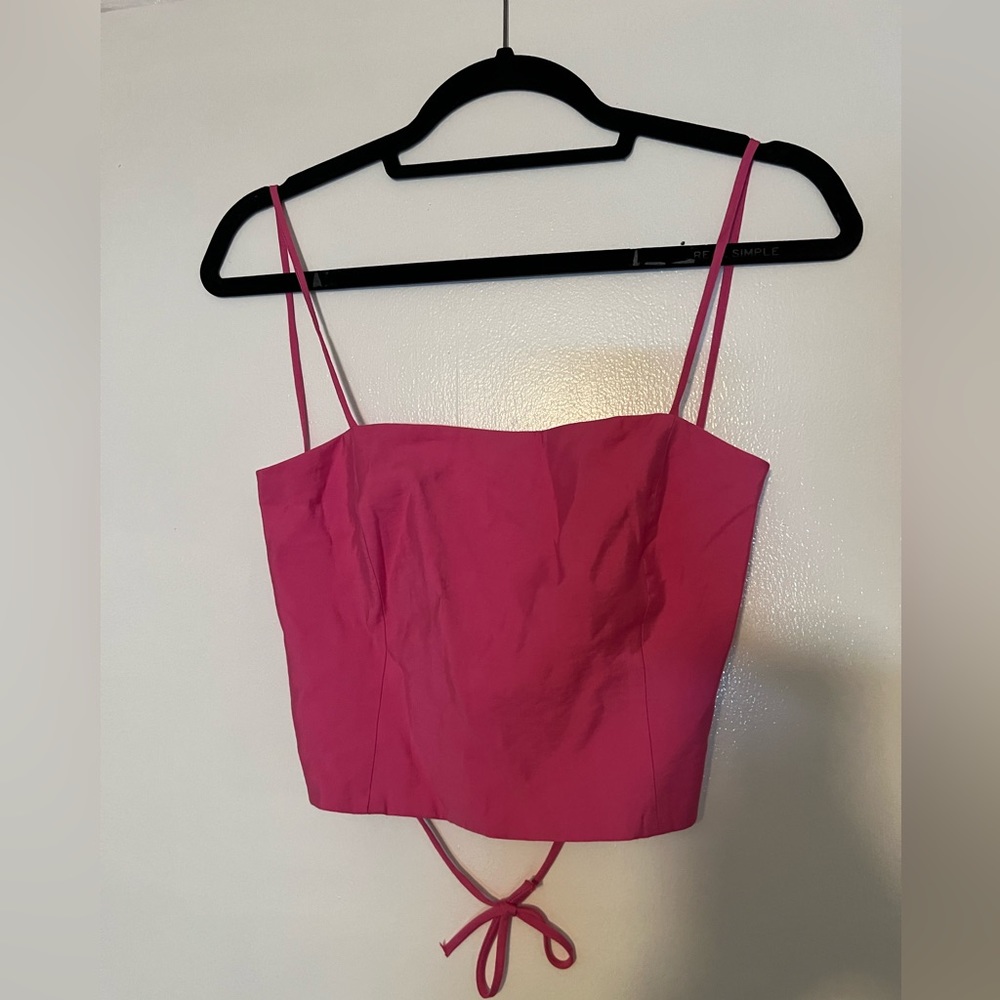 ZARA Flowy Crop Top